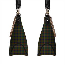 ScotsTee Shop Scottish Fraser Hunting Tartan Handbag Women's Shoulder Bag With Chain