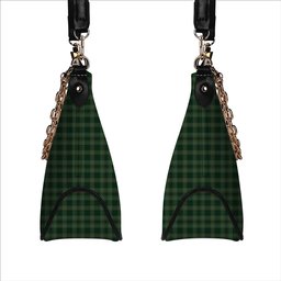 ScotsTee Shop Scottish Donachie of Brockloch Hunting Tartan Handbag Women's Shoulder Bag With Chain
