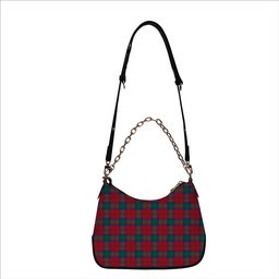 ScotsTee Shop Scottish Fotheringham Tartan Handbag Women's Shoulder Bag With Chain