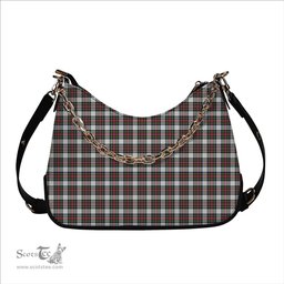 ScotsTee Shop Scottish Dennistoun Tartan Handbag Women's Shoulder Bag With Chain