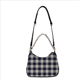 ScotsTee Shop Scottish Fergusson Dress Tartan Handbag Women's Shoulder Bag With Chain