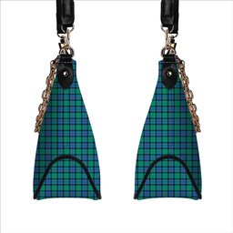 ScotsTee Shop Scottish Flower Of Scotland SC Tartan Handbag Women's Shoulder Bag With Chain