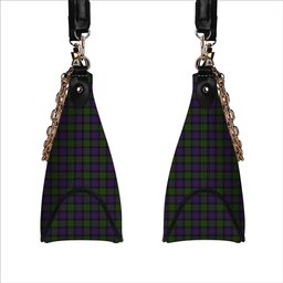 ScotsTee Shop Scottish Donald Tartan Handbag Women's Shoulder Bag With Chain