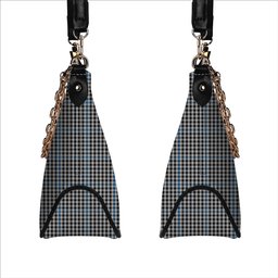 ScotsTee Shop Scottish Gladstanes Tartan Handbag Women's Shoulder Bag With Chain