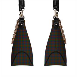 ScotsTee Shop Scottish Dogwood Tartan Handbag Women's Shoulder Bag With Chain