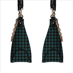 ScotsTee Shop Scottish Ewbank Ancient Clan Tartan Handbag Women's Shoulder Bag With Chain