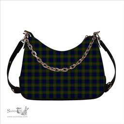 ScotsTee Shop Scottish Dundas Modern 02 Tartan Handbag Women's Shoulder Bag With Chain