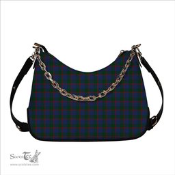 ScotsTee Shop Scottish Ferguson 1819 Tartan Handbag Women's Shoulder Bag With Chain