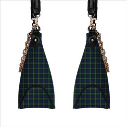 ScotsTee Shop Scottish Forbes Tartan Handbag Women's Shoulder Bag With Chain