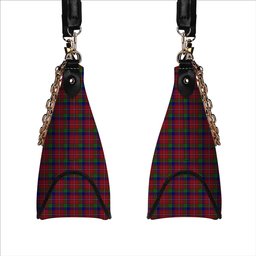 ScotsTee Shop Scottish Fitzgerald Dress Tartan Handbag Women's Shoulder Bag With Chain