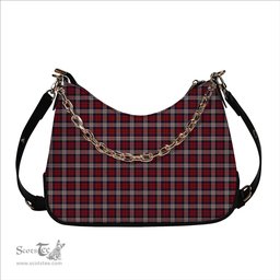 ScotsTee Shop Scottish Donald Dress Irish Tartan Handbag Women's Shoulder Bag With Chain