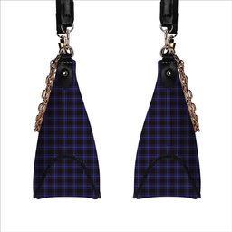 ScotsTee Shop Scottish Dunlop Tartan Handbag Women's Shoulder Bag With Chain