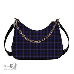 ScotsTee Shop Scottish Dunlop Tartan Handbag Women's Shoulder Bag With Chain