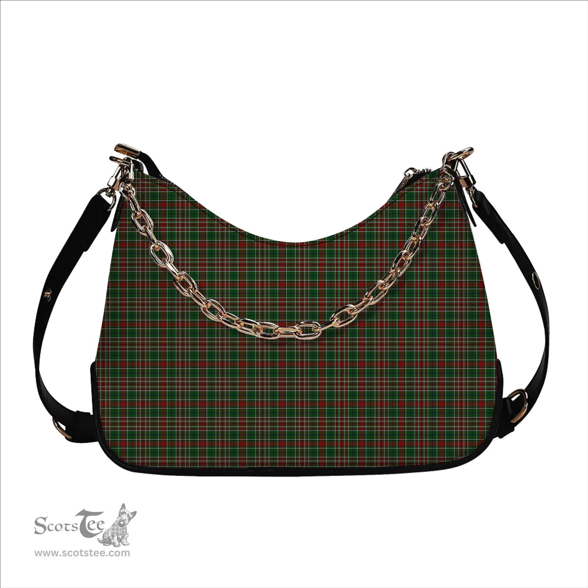 ScotsTee Shop Scottish Gayre Bodyguard 2 Tartan Handbag Women's Shoulder Bag With Chain