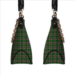 ScotsTee Shop Scottish Gray Hunting SC Tartan Handbag Women's Shoulder Bag With Chain