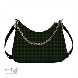 ScotsTee Shop Scottish Gunn Logan Tartan Handbag Women's Shoulder Bag With Chain