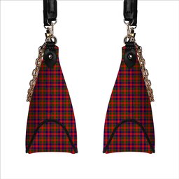 ScotsTee Shop Scottish Gow of Skeoch Tartan Handbag Women's Shoulder Bag With Chain