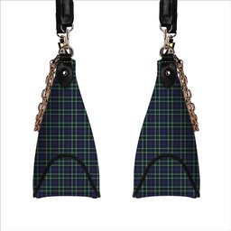ScotsTee Shop Scottish Graham of Montrose Modern Tartan Handbag Women's Shoulder Bag With Chain