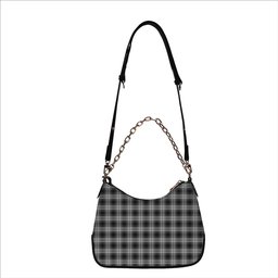 ScotsTee Shop Scottish Glen Tartan Handbag Women's Shoulder Bag With Chain