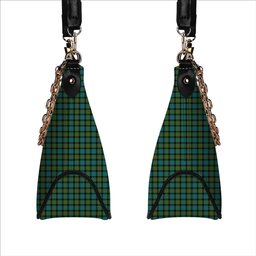 ScotsTee Shop Scottish Gunn  Ancient Clan Tartan Handbag Women's Shoulder Bag With Chain