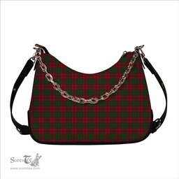 ScotsTee Shop Scottish Grant 1819 1 Tartan Handbag Women's Shoulder Bag With Chain