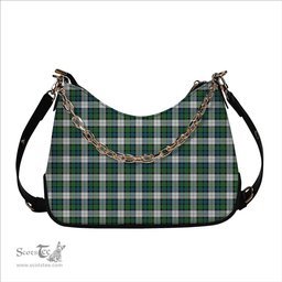 ScotsTee Shop Scottish Graham Dress Ancient Tartan Handbag Women's Shoulder Bag With Chain