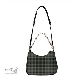 ScotsTee Shop Scottish Dalgliesh Dress Tartan Handbag Women's Shoulder Bag With Chain