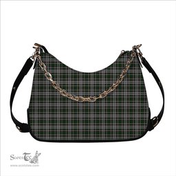 ScotsTee Shop Scottish Dalgliesh Dress Tartan Handbag Women's Shoulder Bag With Chain