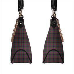 ScotsTee Shop Scottish Graham of Airth Ancient Tartan Handbag Women's Shoulder Bag With Chain