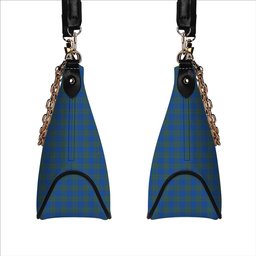 ScotsTee Shop Scottish Dallas Tartan Handbag Women's Shoulder Bag With Chain