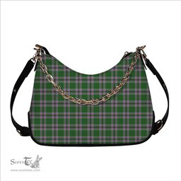 ScotsTee Shop Scottish Gray Hunting Ancient Tartan Handbag Women's Shoulder Bag With Chain