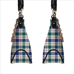 ScotsTee Shop Scottish Guthrie Dress Modern Tartan Handbag Women's Shoulder Bag With Chain