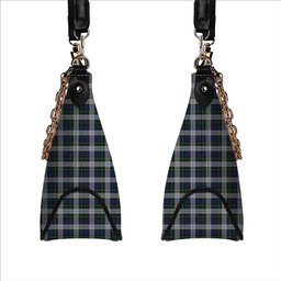 ScotsTee Shop Scottish Gordon Dress Original Tartan Handbag Women's Shoulder Bag With Chain