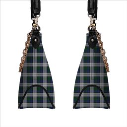 ScotsTee Shop Scottish Graham Dress Tartan Handbag Women's Shoulder Bag With Chain