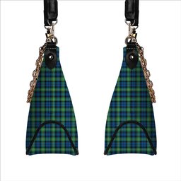 ScotsTee Shop Scottish Gordon Ancient Tartan Handbag Women's Shoulder Bag With Chain