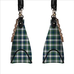 ScotsTee Shop Scottish Gordon Dress Ancient Tartan Handbag Women's Shoulder Bag With Chain
