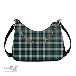 ScotsTee Shop Scottish Gordon Dress Ancient Tartan Handbag Women's Shoulder Bag With Chain