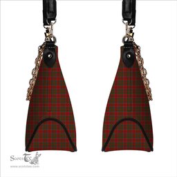 ScotsTee Shop Scottish Stewart of Galloway Wilsons’ Tartan Handbag Women's Shoulder Bag With Chain