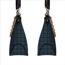 ScotsTee Shop Scottish McInnes Modern Tartan Handbag Women's Shoulder Bag With Chain