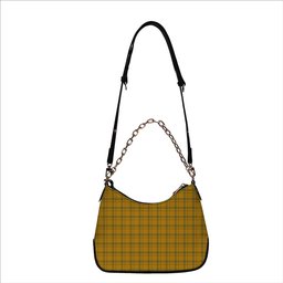 ScotsTee Shop Scottish Houston Ancient Tartan Handbag Women's Shoulder Bag With Chain