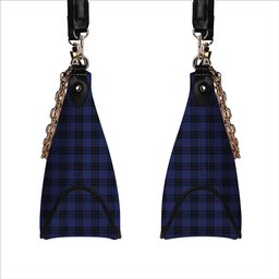 ScotsTee Shop Scottish McKay Blue #02 Tartan Handbag Women's Shoulder Bag With Chain