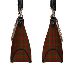 ScotsTee Shop Scottish MacAulay 1880 Tartan Handbag Women's Shoulder Bag With Chain