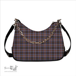 ScotsTee Shop Scottish Lysaght Dress Tartan Handbag Women's Shoulder Bag With Chain