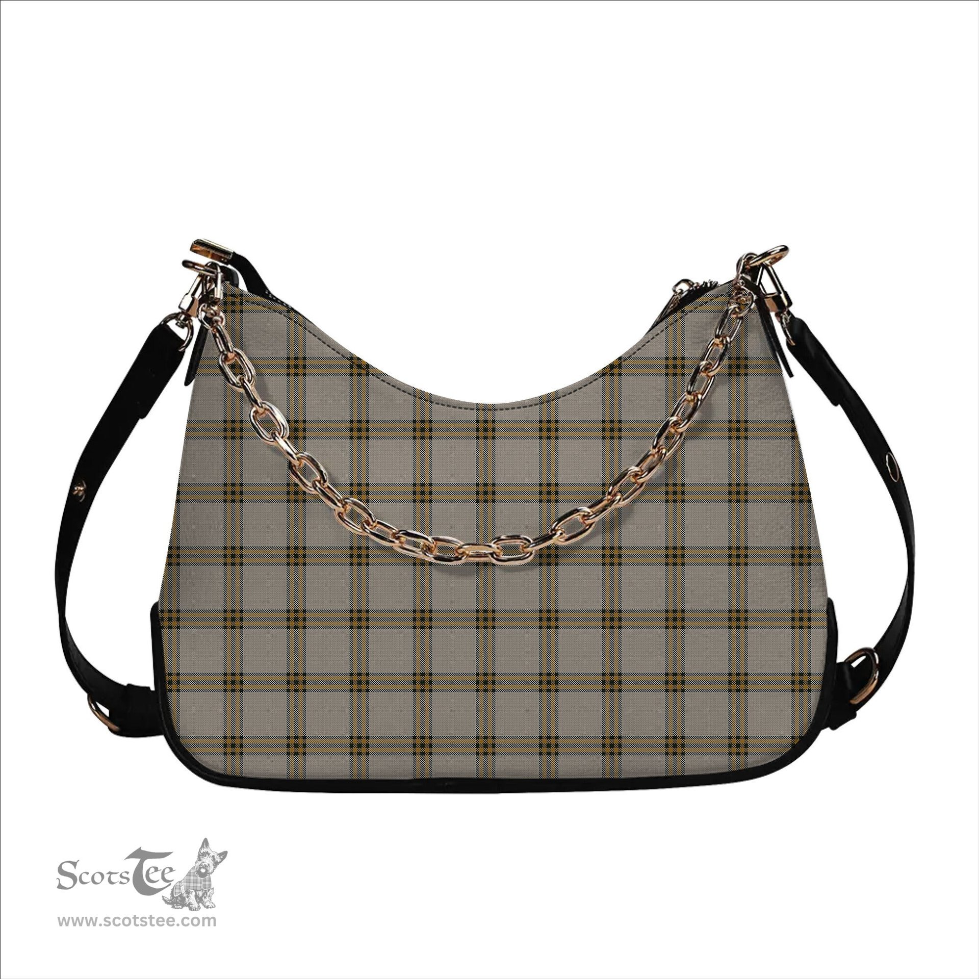 ScotsTee Shop Scottish Young in Australia Tartan Handbag Women's Shoulder Bag With Chain