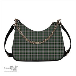 ScotsTee Shop Scottish MacKenzie MacGregor-Hastie Tartan Handbag Women's Shoulder Bag With Chain