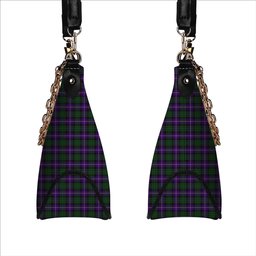 ScotsTee Shop Scottish MacRae Hunting 1 Tartan Handbag Women's Shoulder Bag With Chain