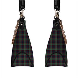ScotsTee Shop Scottish MacNeacail Hunting Modern Tartan Handbag Women's Shoulder Bag With Chain