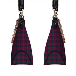 ScotsTee Shop Scottish Lindsay #2 Modern Clan Tartan Handbag Women's Shoulder Bag With Chain