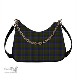 ScotsTee Shop Scottish MacMillan Hunting 2 Tartan Handbag Women's Shoulder Bag With Chain