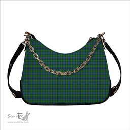 ScotsTee Shop Scottish Hosey Tartan Handbag Women's Shoulder Bag With Chain